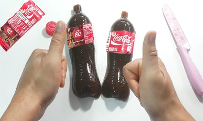 How to Make Coca Cola Bottle Shape Jelly - How To Jelly