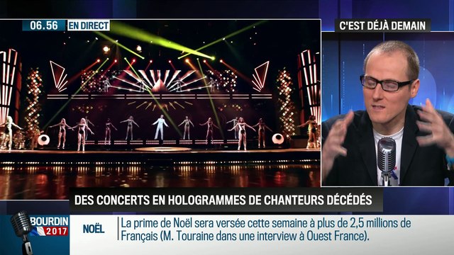 La chronique d'Anthony Morel: Des concerts en hologrammes de chanteurs décédés - 12/12