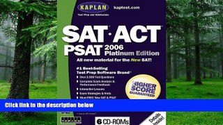 Online Kaplan Test Prep Title: Kaplan SAT/ACT/PSAT Audiobook Download