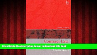 Pre Order Contract Law: An Introduction to the English Law of Contract for the Civil Lawyer (Third