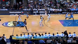 Salah Mejri's Monster Block - Nuggets vs Mavericks - December 12, 2016 - 2016-17 NBA Season