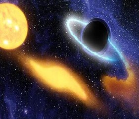 Black Hole Rips Star Apart
