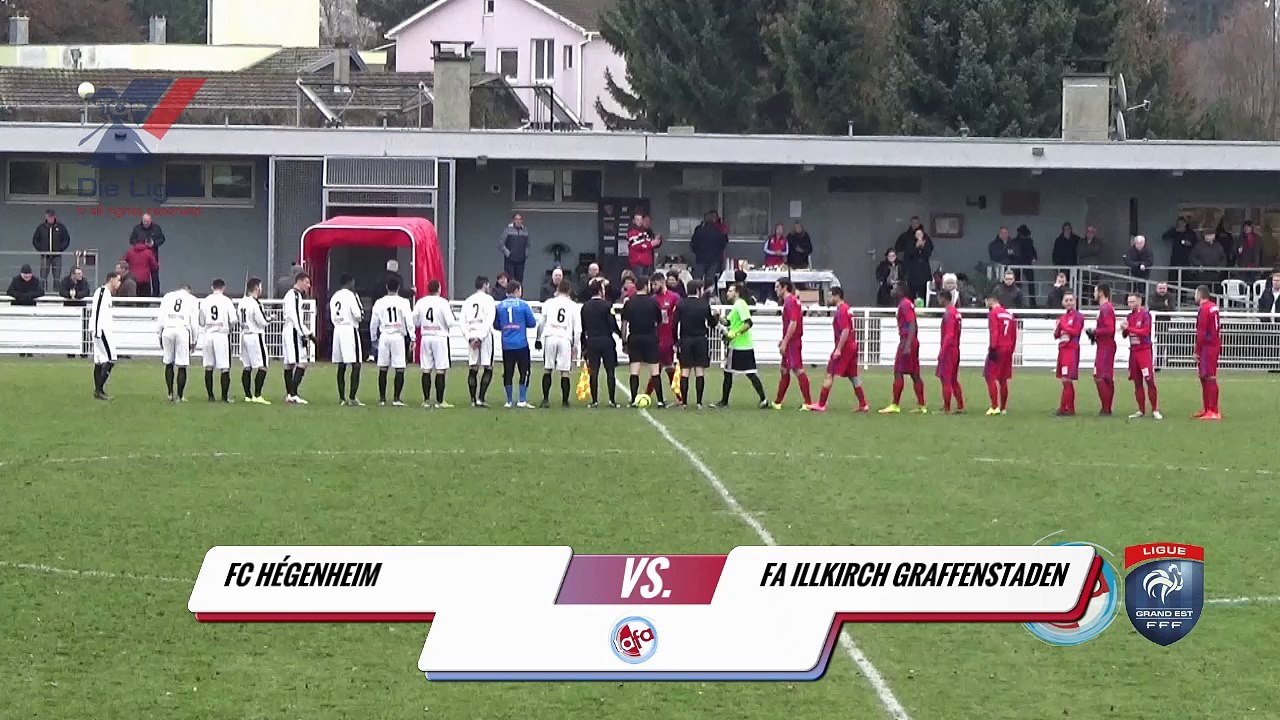Résumé FC Hégenheim - FA Illkirch Graffenstaden (Alsace) (1)