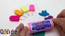 Cores Glitter Jogar Doh Popsicles 5 Little Cookie cortadores para crianças Bebês Toddlers