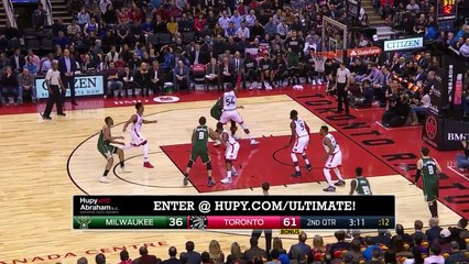 Giannis Scores 30 in Toronto  12-12-2016 (HD)
