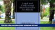 PDF [DOWNLOAD] Legal and Contractual Procedures for Architects FOR IPAD