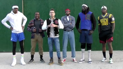 Des nerds se rendent dans un quartier chaud pour faire une partie de basket !