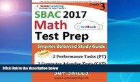 Buy  SBAC Test Prep: 3rd Grade Math Common Core Practice Book and Full-length Online Assessments: