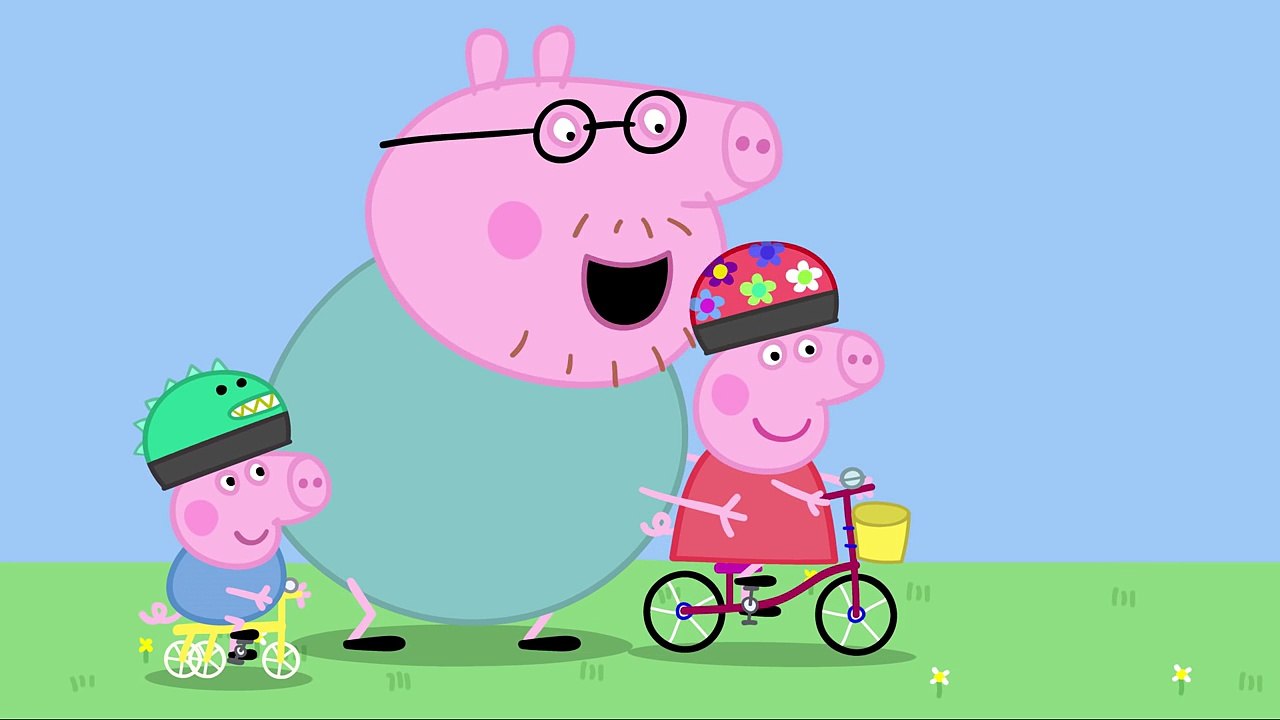 Peppa Pig - Peppa apprend à faire du vélo (clip)