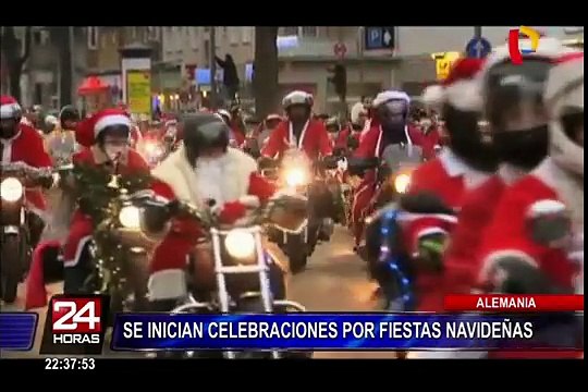 Se inician celebraciones navideñas en diferentes países