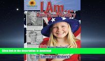 Hardcover I AM...American History: 100 Mini Posters of Famous People in American History! Full
