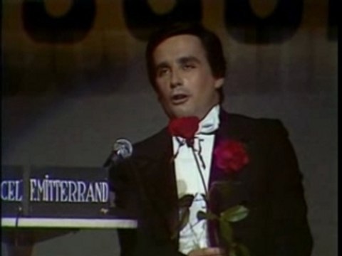 Thierry Le Luron parodie F Mitterrand.