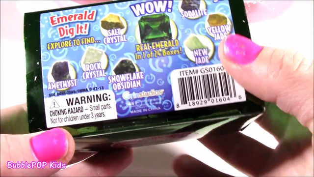 Cutting OPEN Squishy Ruby EMERALD & Saphire Dig It BARS! Whats Inside! I found the REAL GEMS! FUN