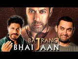 Shocking: Shahrukh LEAKS Bajrangi Bhaijaan's FIRST LOOK & Aamir Promotes