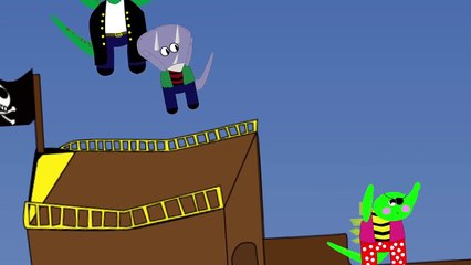 Dinosaur Pirates Song Kids Songs Nursery Rhyme Dino Kids