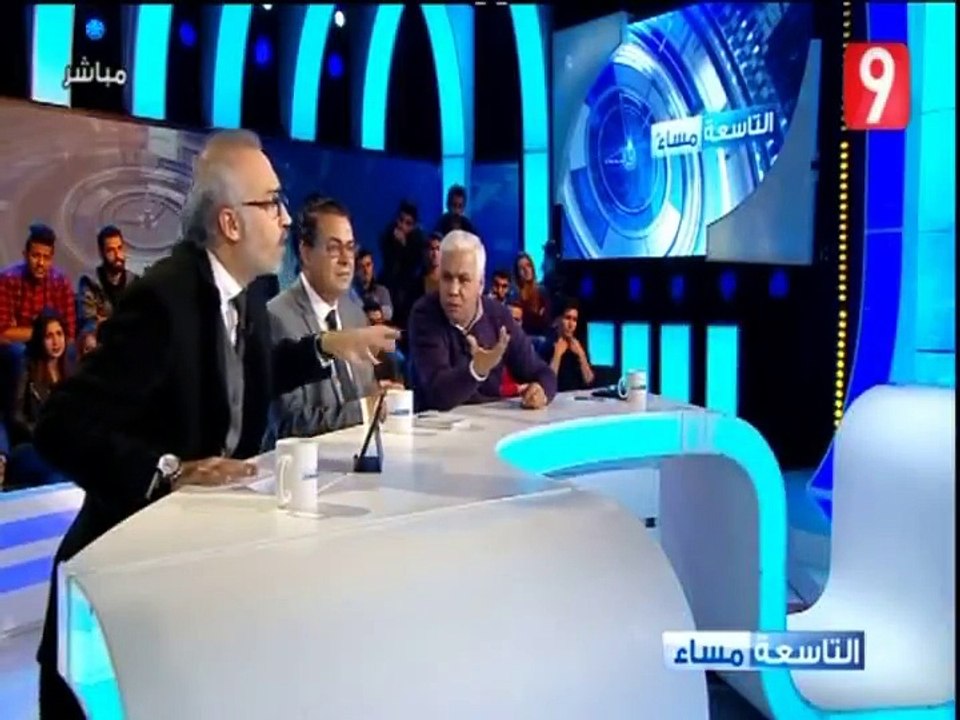 تشنّج ونقاش حاد بين الصافي سعيد المدافع عن النظام السوري وصحفي سوري معارض مقيم في تونس