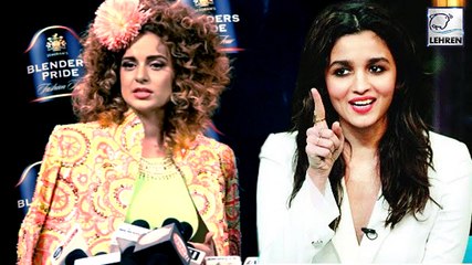 Download Video: Kangana Reacts On Alia Bhatt's Airport Comment On Koffee With Karan 5