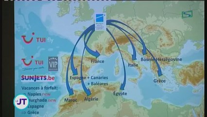 Six nouvelles destinations au départ de l'aéroport de Charleroi