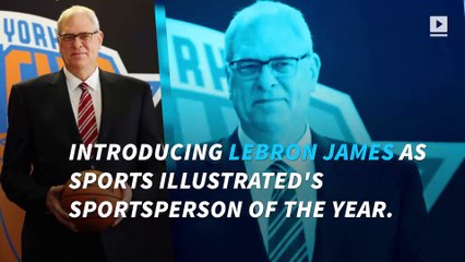 Jay Z takes a dig at Phil Jackson while introducing LeBron James