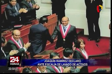 Joaquín Ramírez declaró ante Fiscalía de Lavado de Activos
