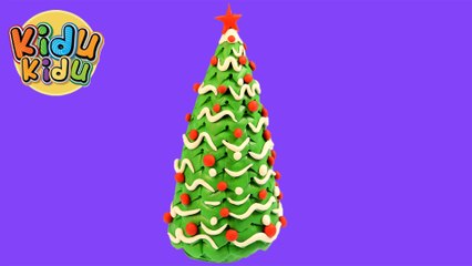 Play Dough How to Make Christmas Tree | Play Doh DY for Kids