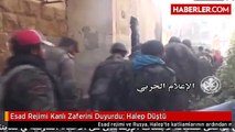 Esad Rejimi Kanlı Zaferini Duyurdu- Halep Düştü