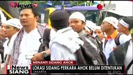 Lokasi Sidang Ahok Belum Ditentukan