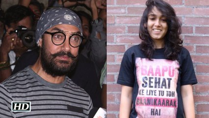 Aamir Khan's daughter Ira says "Baapu Sehat Ke Liye Haanikarak Hai"