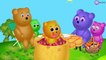 Gummy Bear Finger Crashed - Gummy Bear Funny ice Cream - Finger family nurser rhymes for childre
