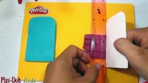 Play DOh Cake LOLLIPOP!! How To Make Cake Rainbow Play Doh Fun Spiderman Video Kids