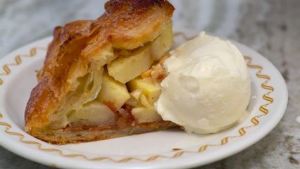 Apple And Nut-Butter Puff Pastry Tarts