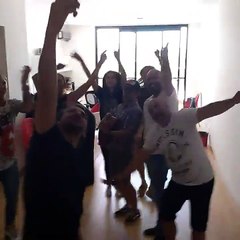 Fiesta en ensayo de Abracadabra - 13 de Diciembre