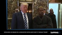 Les images de la rencontre entre Donald Trump et Kanye West dévoilées (Vidéo)