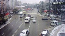 運転手なし！まさかの華麗なるパーキング