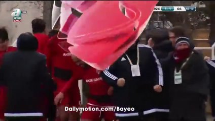 All Goals & Highlights - Erzincanspor 1-1 Galatasaray - 14.12.2016