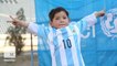 Afghan boy who wore the plastic bag Messi jersey finally met his idol