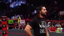 Roman Reigns Helps Seth Rollins Out Of Danger Kevin Owens & Jericho - WWE Raw 12 December 2016