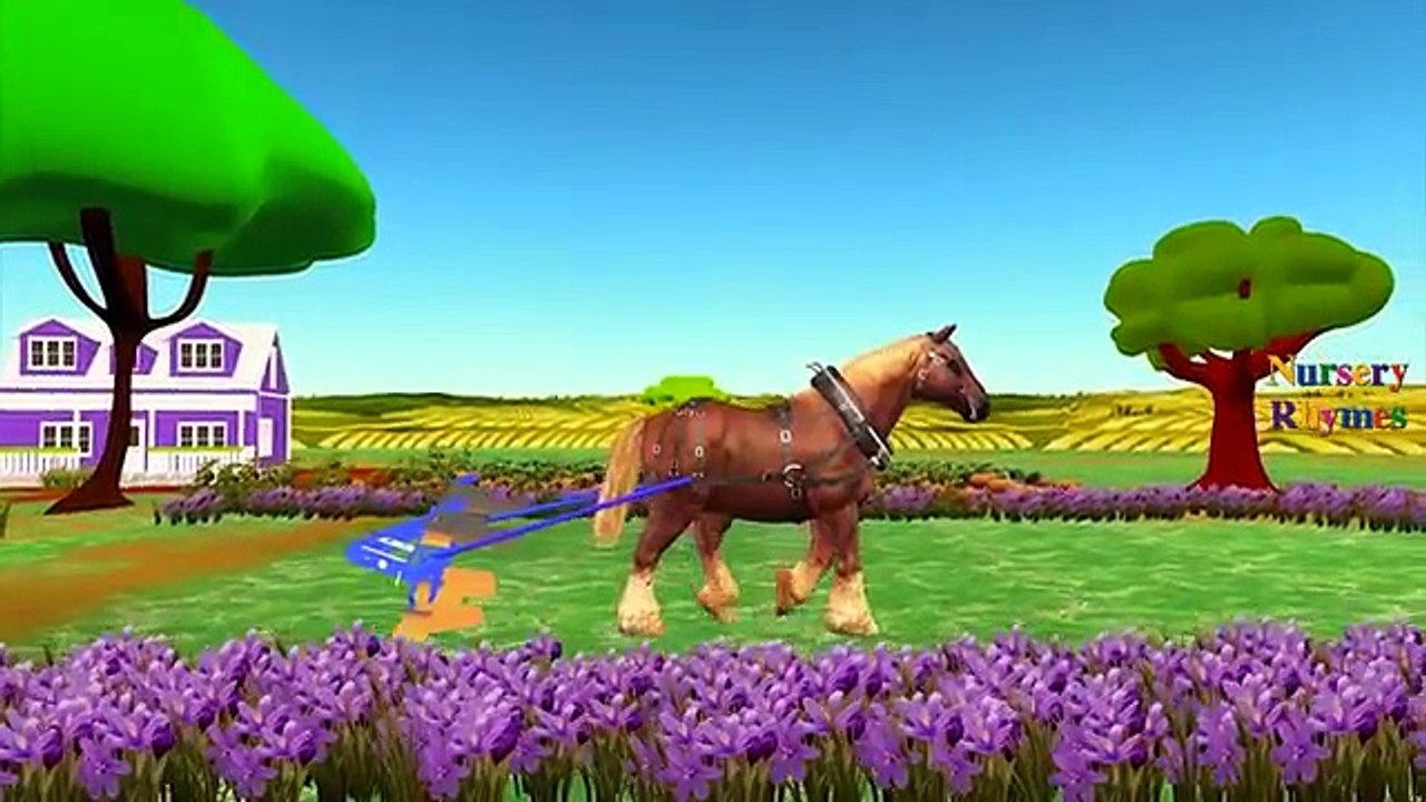 Finger Family Rhymes Lion Elephant Cartoons | Horse Finger Family Children Nursery Rhymes