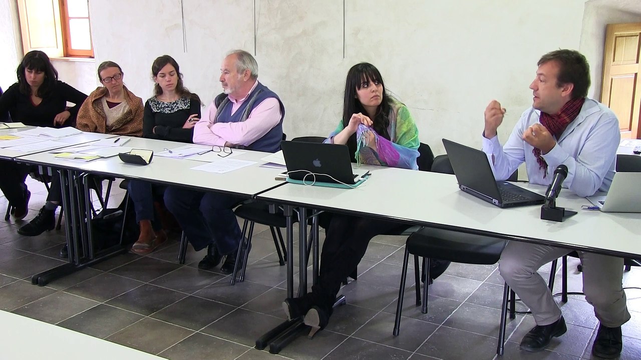 Séminaire à Cerisy avec Olivier de l'union nationale des Maisons Familliales