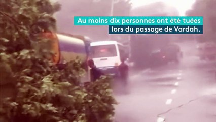 Le cyclone Vardah fait au moins dix morts dans le sud de l'Inde