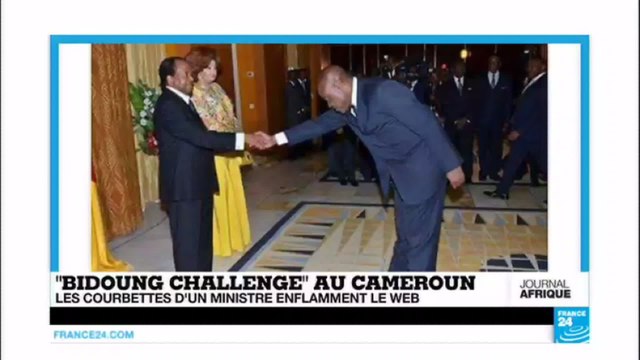BIDOUNG CHALLENGE - Les courbettes d'un ministre camerounais enflamment le web