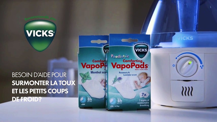 VapoPads de Vicks - tablettes parfumées aux huiles essentielles