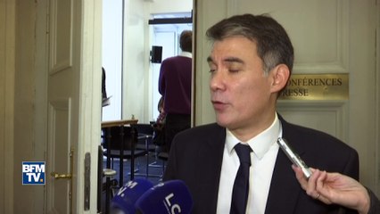 François Fillon "est le candidat de la confusion", estime Olivier Faure