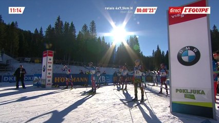 CdM biathlon, relais H, Pokljuka, 11 déc 2016 (1 sur 2)