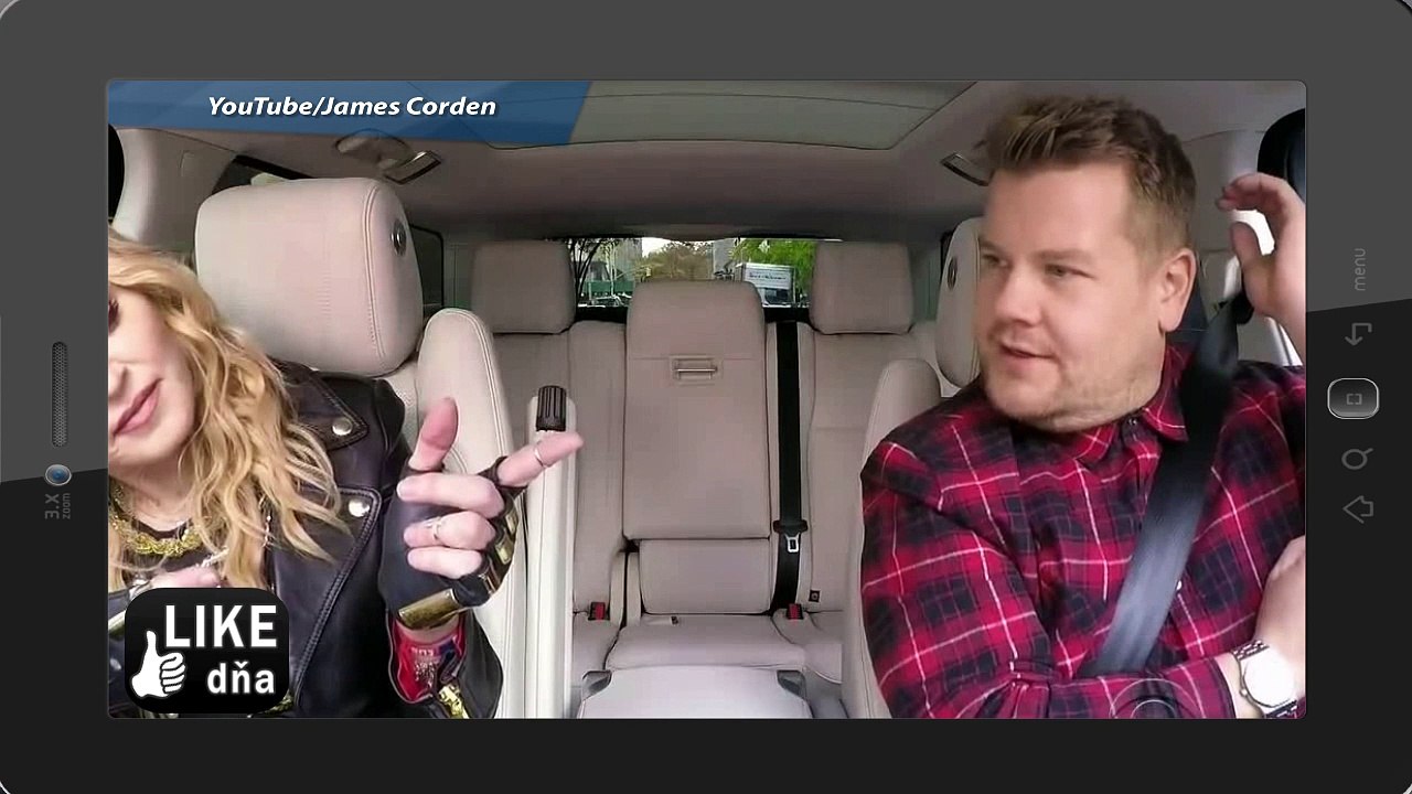 LIKE DŇA: Madonna v šou Jamesa Cordena