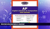 Pre Order Kaplan AP English Literature and Composition 2005 (Kaplan AP English Literature