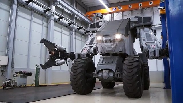 Робот-разрушитель для сноса зданий