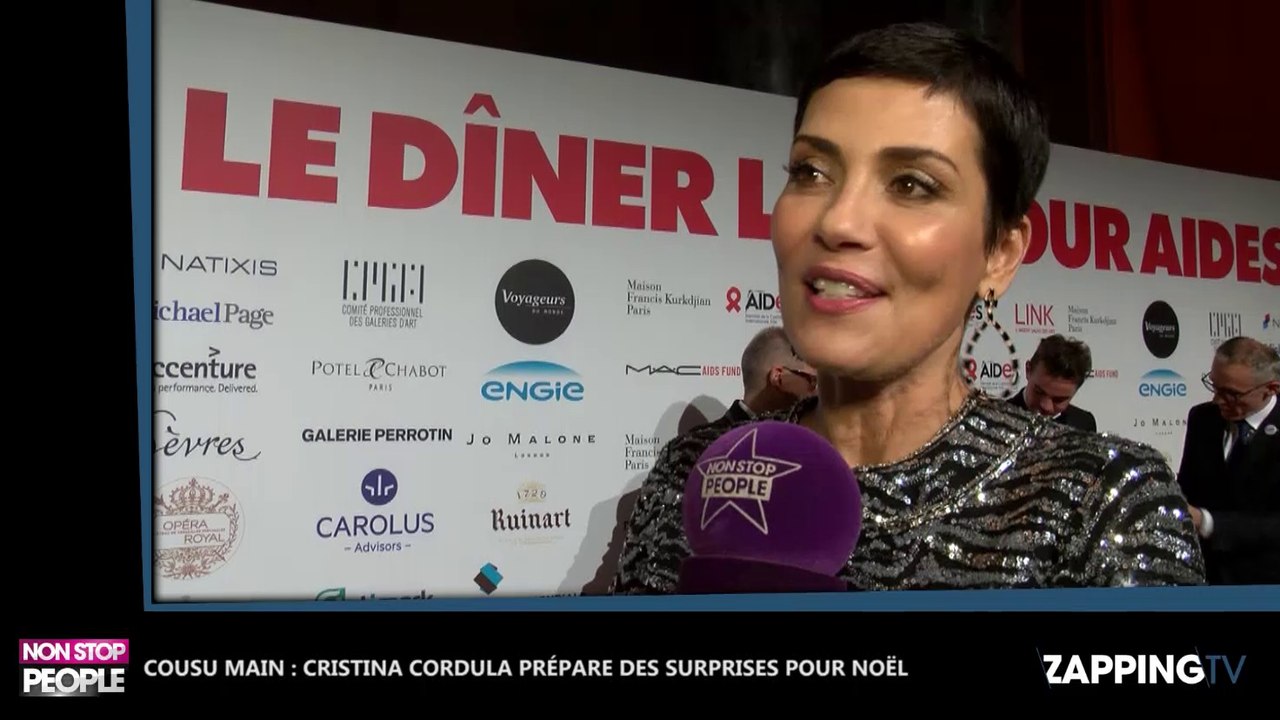 Cousu main : Cristina Cordula prépare des surprises pour Noël (Exclu Vidéo)