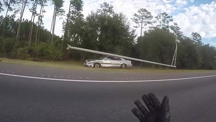 Il est victime d'un AVC alors qu'il circule sur l'autoroute