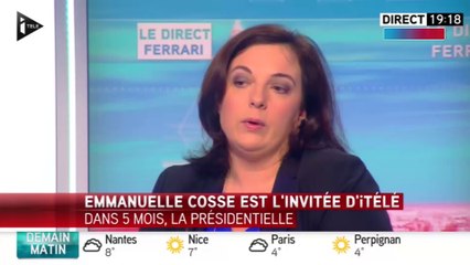 Emmanuel Macron taclé par Emmanuelle Cosse : "il n’est ni de gauche ni gauche"